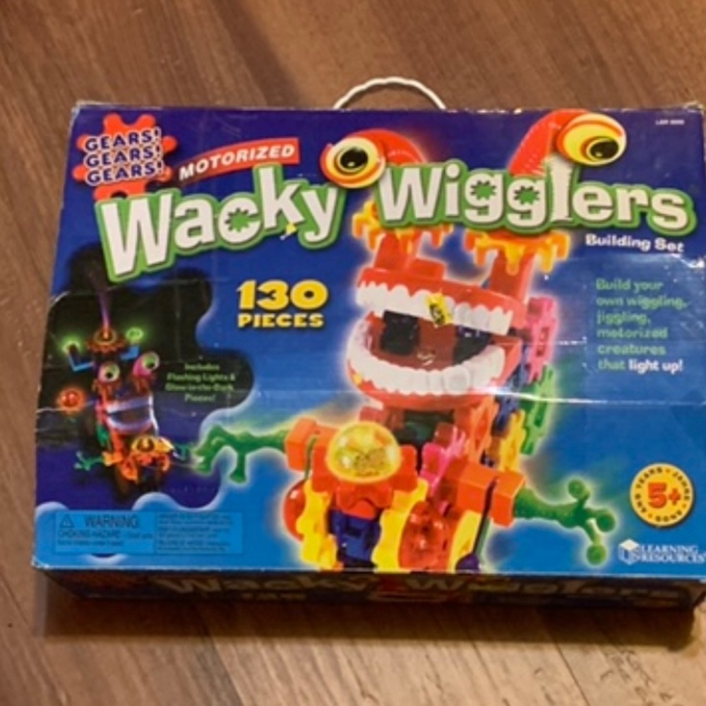 Wacky Wigglers motorized gear game!!!